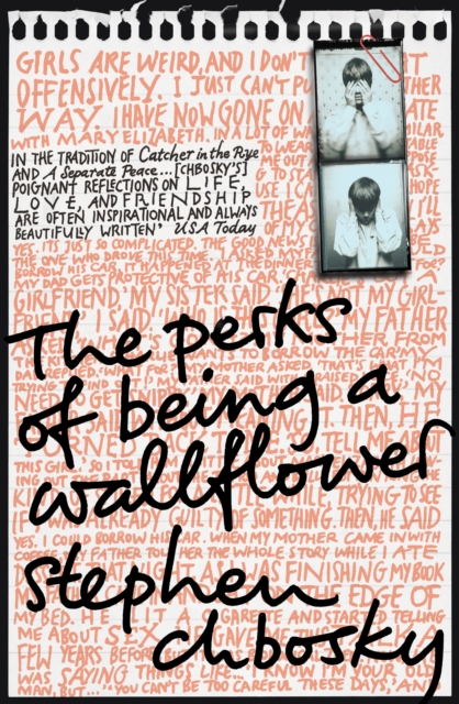 The Perks of Being a Wallflower wer. angielska - Stephen Chbosky | okładka