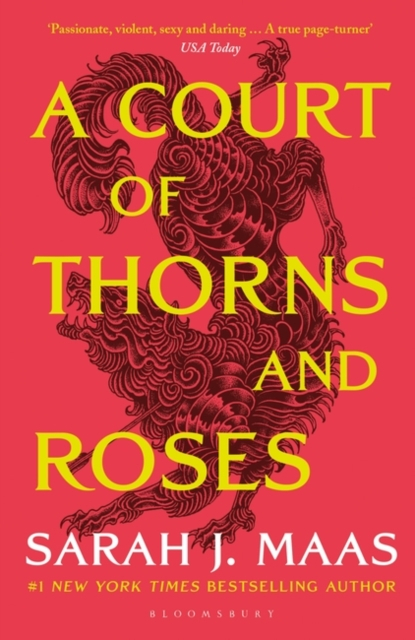 A Court of Thorns and Roses wer. angielska - Sarah J. Maas | okładka