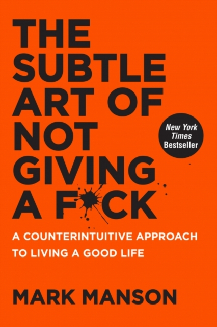 The Subtle Art of Not Giving a F*ck wer. angielska - Mark Manson | okładka