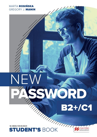 New password B2+/C1. Student's book + s's app - Rosinska Marta | okładka