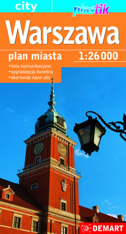 Warszawa. Plan miasta 1:26000 - Opracowanie Zbiorowe | okładka