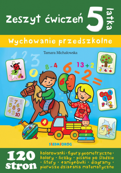 Zeszyt ćwiczeń 5-latka - Tamara Michałowska | okładka