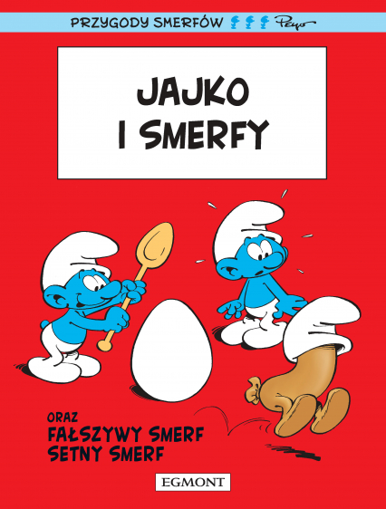Jajko i Smerfy. Smerfy Komiks - Peyo | okładka