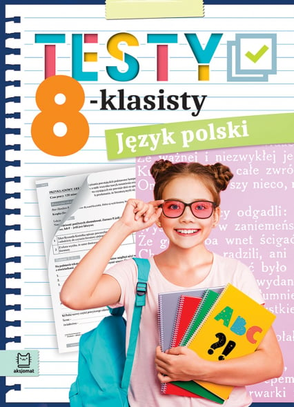 Język polski. Testy 8-klasisty - Wójcicka Edyta | okładka