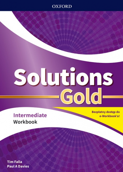 Solutions Gold Intermediate WB with e-book Pack 2020 - Falla Tim | okładka