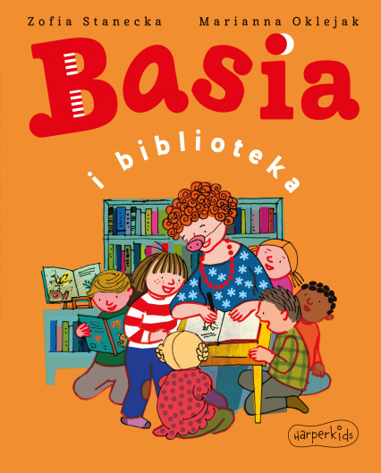 Basia i biblioteka - Zofia Stanecka | okładka