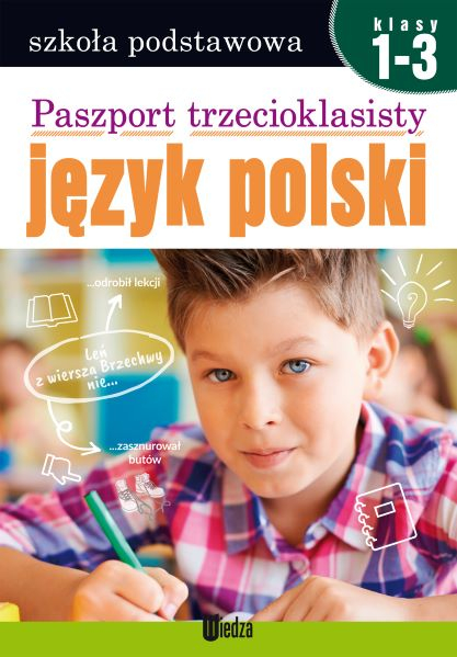 Paszport trzecioklasisty język polski klasy 1-3 - Opracowanie Zbiorowe | okładka
