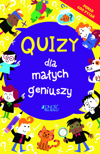 Quizy dla małych geniuszy - Lauren Farnsworth | okładka