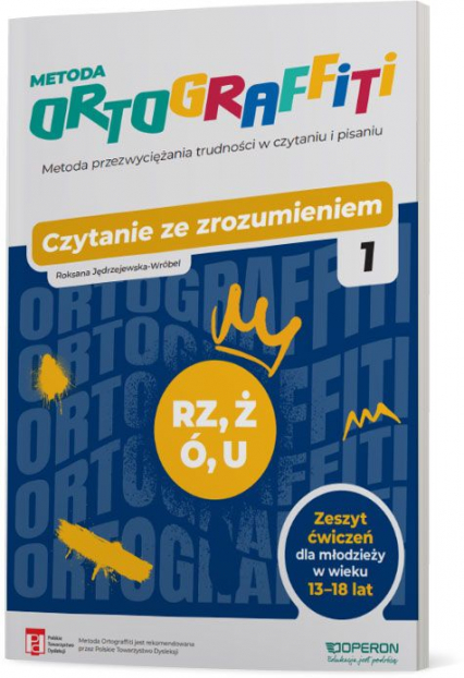 Ortograffiti Czytanie ze zrozumieniem (rz-ż, u-ó) - Jędrzejewska-Wróbel Roksana | okładka
