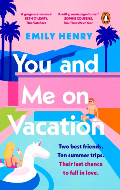You and Me on Vacation wer. angielska - Emily Henry | okładka