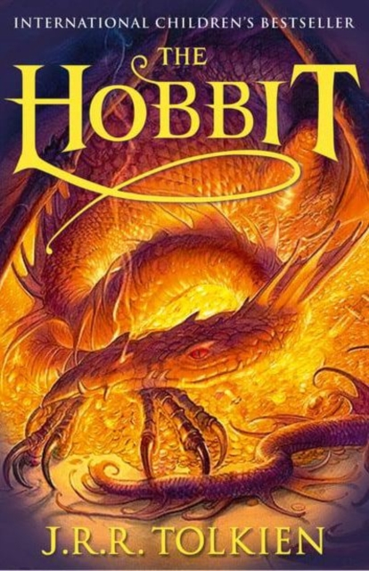 The Hobbit wer. angielska - J.R.R. Tolkien | okładka