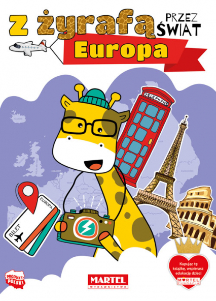 Europa. Z żyrafą przez świat - Katarzyna Salamon | okładka