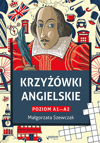 Krzyżówki angielskie. Poziom A1- A2 - Małgorzata Szewczak | okładka