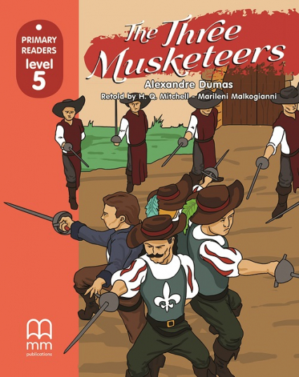 The Three Musketeers (Level 5) Student'S Book (With CD-Rom) - Aleksander Dumas | okładka