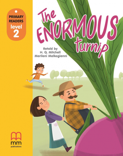 The Enormous Turnip (Level 2) Student'S Book (With CD-Rom) - Malkogianni Marileni | okładka