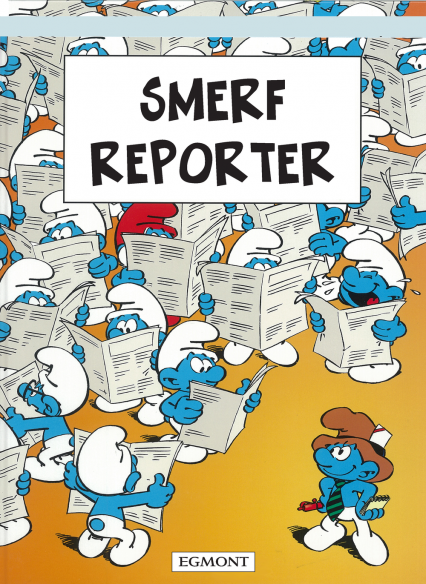 Smerf Reporter. Smerfy Komiks - Peyo | okładka