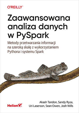 Zaawansowana analiza danych w PySpark. Metody przetwarzania informacji na szeroką skalę z wykorzystaniem Pythona i systemu Spark - Opracowanie Zbiorowe | okładka