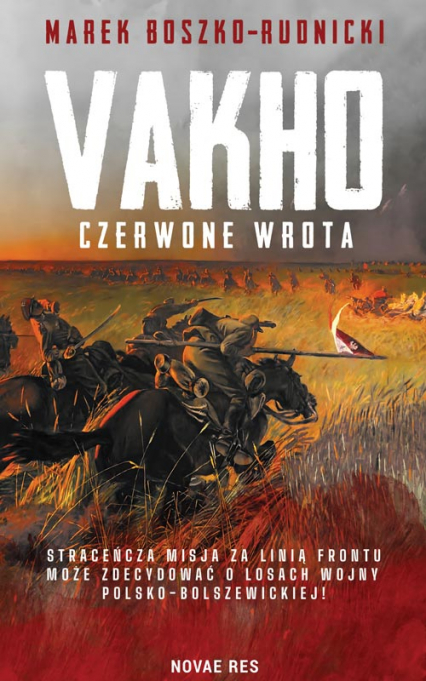 Vakho. Czerwone wrota - Marek Boszko-Rudnicki | okładka