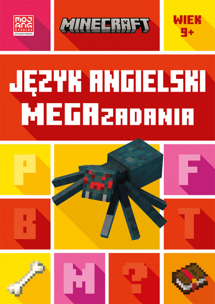 Język angielski. Megazadania 9+. Minecraft - Dan Whitehead, Goulding Jon | okładka