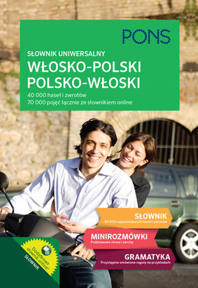 Słownik uniwersalny wło-pol-wło -  | okładka