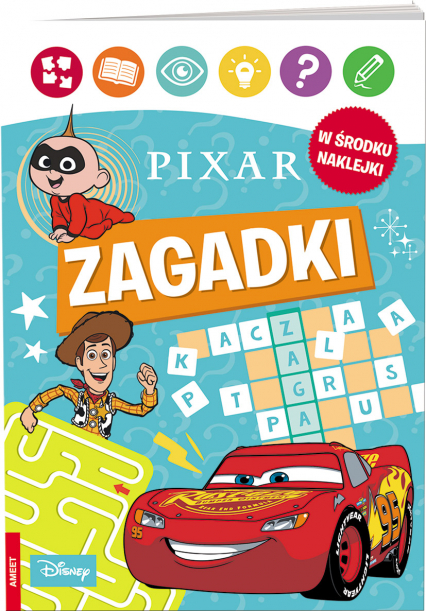 Mix pixar Zagadki ZAG-9102 - Opracowanie Zbiorowe | okładka