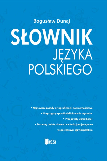 Słownik języka polskiego - Bogusław Dunaj | okładka