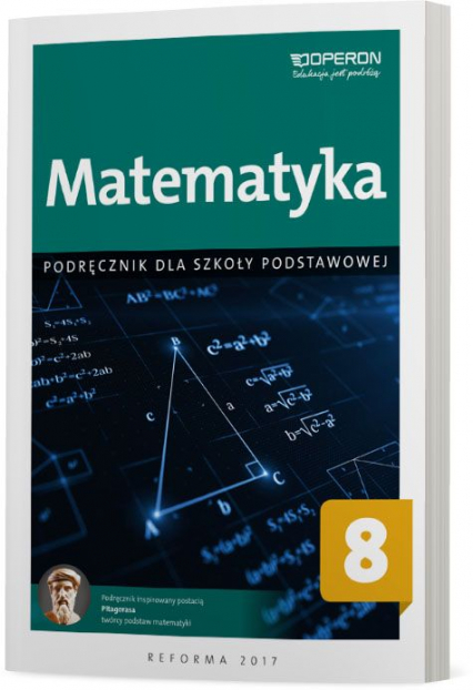 Matematyka podręcznik dla kalsy 8 szkoły podstawowej - Kiljańska Bożena, Pająk Małgorzata, Ukleja Grażyna | okładka