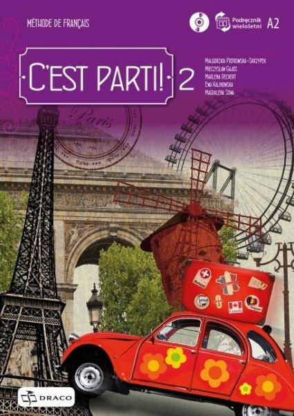 C'est Parti ! 2 Podręcznik + CD - Praca zbiorowa | okładka