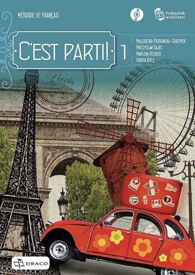 C'est parti! 1 Podręcznik + CD A1 - Praca zbiorowa | okładka