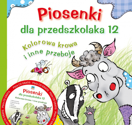 Piosenki dla przedszkolaka 12 + CD - Danuta Zawadzka | okładka