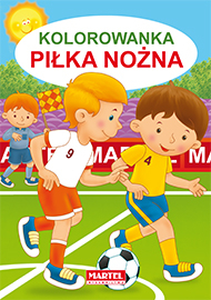Piłka nożna. Kolorowanka - Jarosław Żukowski | okładka