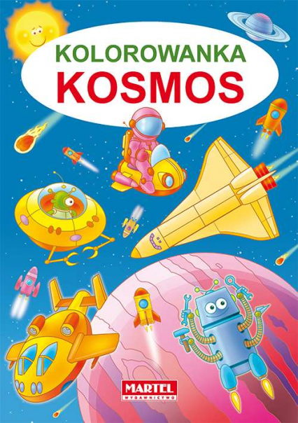Kosmos. Kolorowanka - Jarosław Żukowski | okładka