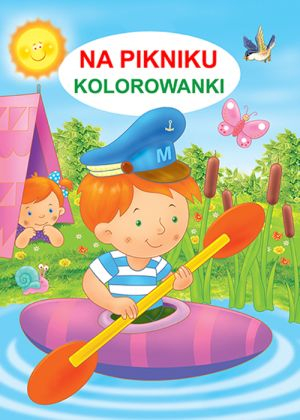 Na pikniku kolorowanka - Jarosław Żukowski | okładka