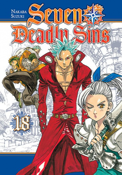 Seven Deadly Sins. Tom 18 - Nakaba Suzuki | okładka