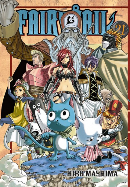 Fairy Tail. Tom 21 - Hiro Mashima | okładka
