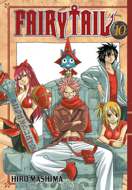 Fairy Tail. Tom 10 - Hiro Mashima | okładka