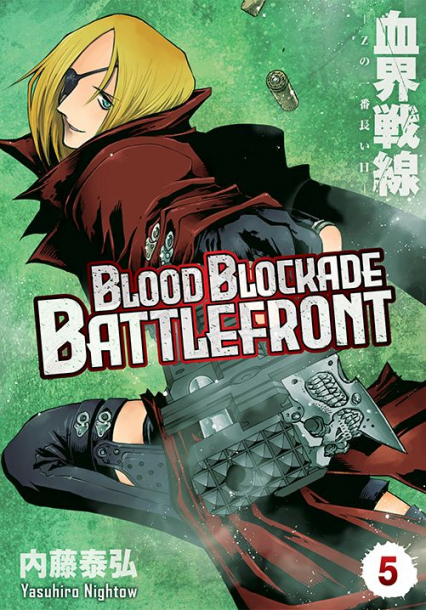 Blood Blockade Battlefront. Tom 5 - Yasuhiro Nightow | okładka