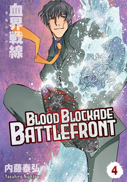 Blood Blockade Battlefront. Tom 4 - Yasuhiro Nightow | okładka