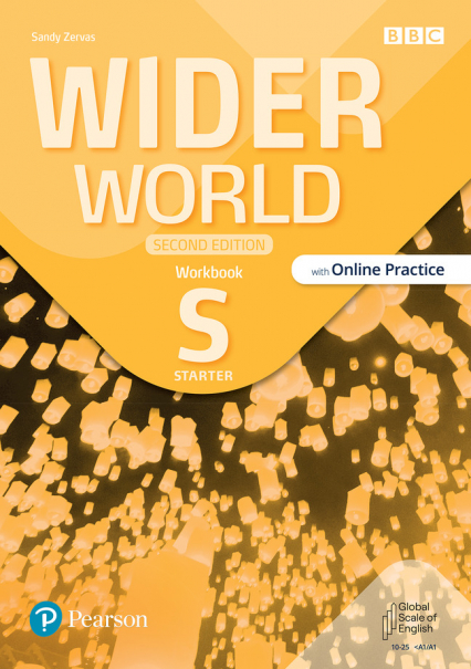 Wider World Second Edition Starter Workbook with Online Practice and App - Zervas Sandy | okładka