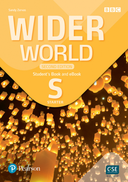 Wider World Second Edition Starter Student's Book + eBook with App - Zervas Sandy | okładka
