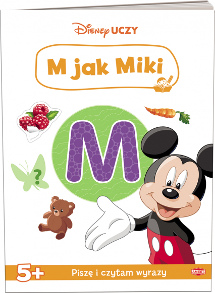 Disney uczy Miki M jak Miki UAL-9302 - Opracowanie Zbiorowe | okładka