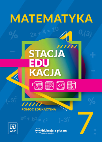 Stacja edukacja Matematyka pomoc edukacyjna Klasa 7 szkoła podstawowa 181073 - Dubiecka-Kruk Barbara | okładka