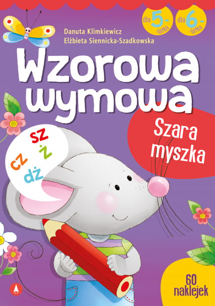 Wzorowa wymowa dla 5- i 6-latków - Brydak Ilona, Danuta Klimkiewicz | okładka