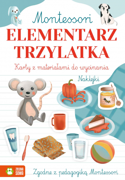 Elementarz trzylatka. Montessori - Zuzanna Osuchowska | okładka