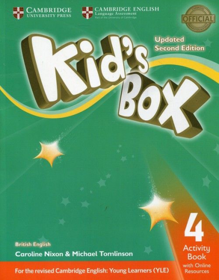Kid's Box 4 Activity Book with Online Resources - Nixon Caroline, Tomlinson Michael | okładka