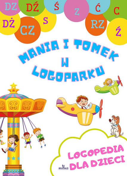 Mania i Tomek w logoparku. Logopedia dla dzieci - Małgorzata Korbiel | okładka