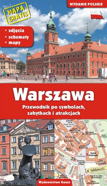 Przewodnik Warszawa. Przewodnik po symbolach, zabytkach i atrakcjach wyd. 3 - Adam Dylewski | okładka