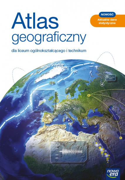 Nowe geografia atlas liceum i technikum EDYCJA 2021 - Praca zbiorowa | okładka