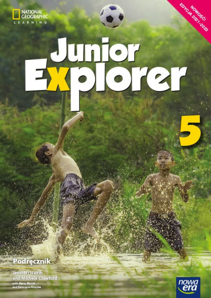 Język angielski Junior Explorer podręcznik dla klasy 5 szkoły podstawowej EDYCJA 2021-2023 - Kłopska Katarzyna, Mrozik Marta | okładka
