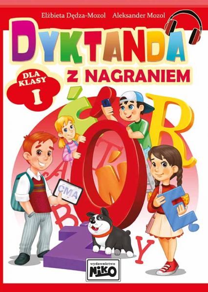 Dyktanda z nagraniem. Dla klasy 1 -  | okładka